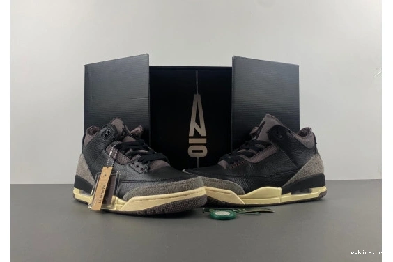 Rep EP FZ4811-001 Black  A Jordan Retro Ma 3 FZ4811-001 Manière 0317